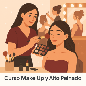 Curso de Maquillaje y Alto Peinado en 3 Meses